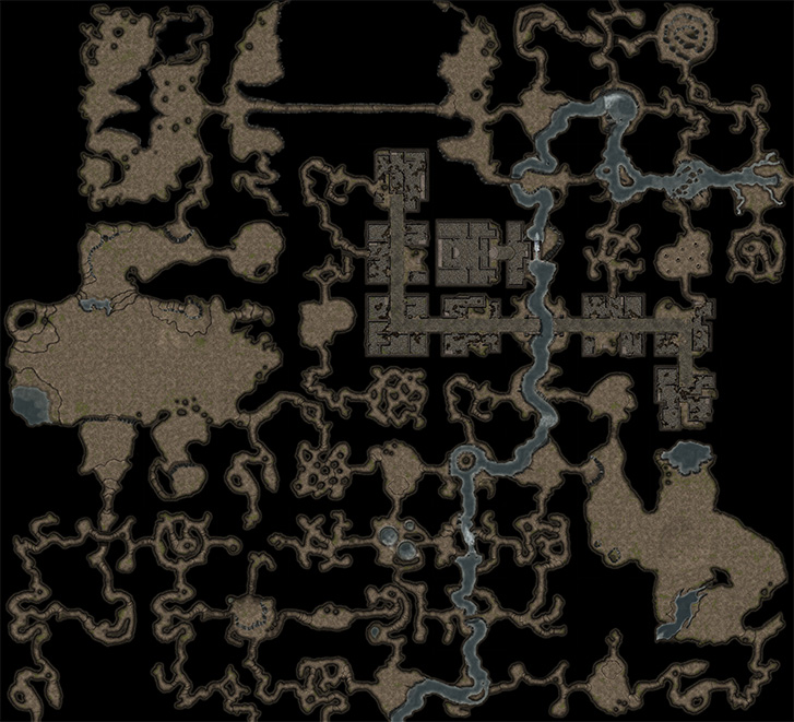 Underground Cave System – Dungeon Channel